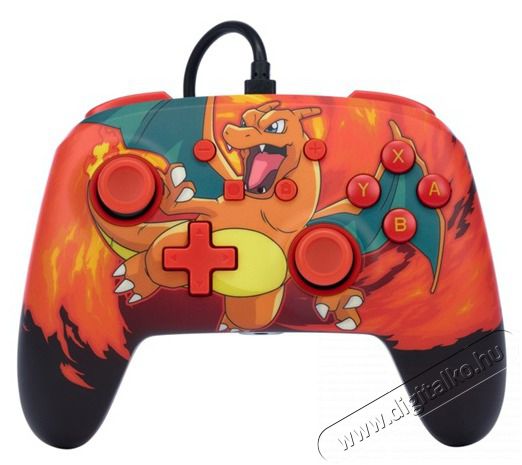 POWERA NSGP0040-02 Enhanced Nintendo Switch vezet&eacute;kes Pok&eacute;mon: Charizard Vortex kontroller Iroda &eacute;s sz&aacute;m&iacute;t&aacute;stechnika - J&aacute;t&eacute;k konzol - Kontroller - 507177
