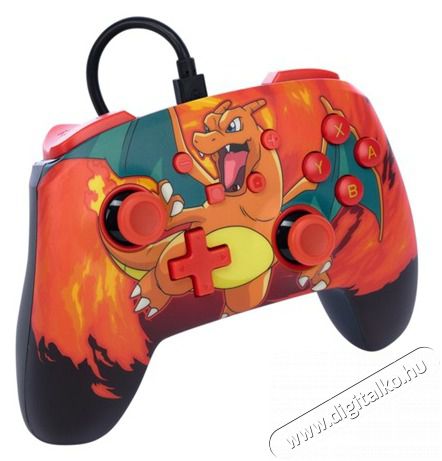 POWERA NSGP0040-02 Enhanced Nintendo Switch vezet&eacute;kes Pok&eacute;mon: Charizard Vortex kontroller Iroda &eacute;s sz&aacute;m&iacute;t&aacute;stechnika - J&aacute;t&eacute;k konzol - Kontroller - 507177