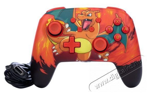 POWERA NSGP0040-02 Enhanced Nintendo Switch vezet&eacute;kes Pok&eacute;mon: Charizard Vortex kontroller Iroda &eacute;s sz&aacute;m&iacute;t&aacute;stechnika - J&aacute;t&eacute;k konzol - Kontroller - 507177