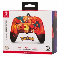 POWERA NSGP0040-02 Enhanced Nintendo Switch vezet&eacute;kes Pok&eacute;mon: Charizard Vortex kontroller Iroda &eacute;s sz&aacute;m&iacute;t&aacute;stechnika - J&aacute;t&eacute;k konzol - Kontroller - 507177