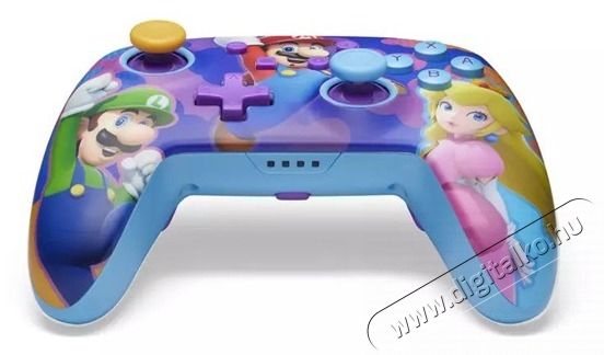 POWERA NSGP0287-01 Enhanced Nintendo Switch vezet&eacute;k n&eacute;lk&uuml;li Color Splash Heroes kontroller Iroda &eacute;s sz&aacute;m&iacute;t&aacute;stechnika - J&aacute;t&eacute;k konzol - Nintendo Switch konzol - 508540