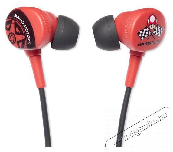 POWERA NSHS0399-01 Nintendo Switch vezet&eacute;kes Mario Kart Motors mikrofonos f&uuml;lhallgat&oacute; Audio-Video / Hifi / Multim&eacute;dia - F&uuml;l &eacute;s Fejhallgat&oacute;k - F&uuml;lhallgat&oacute; - 508534