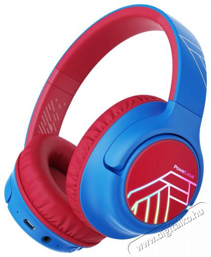 PowerLocus Bobo Blue/Red Audio-Video / Hifi / Multim&eacute;dia - F&uuml;l &eacute;s Fejhallgat&oacute;k - Fejhallgat&oacute; - 510173