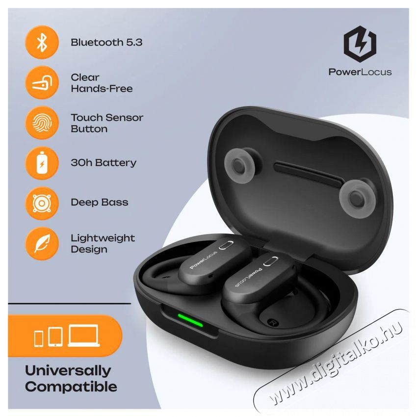 PowerLocus Move Open Ear Audio-Video / Hifi / Multim&eacute;dia - F&uuml;l &eacute;s Fejhallgat&oacute;k - F&uuml;lhallgat&oacute; - 510163