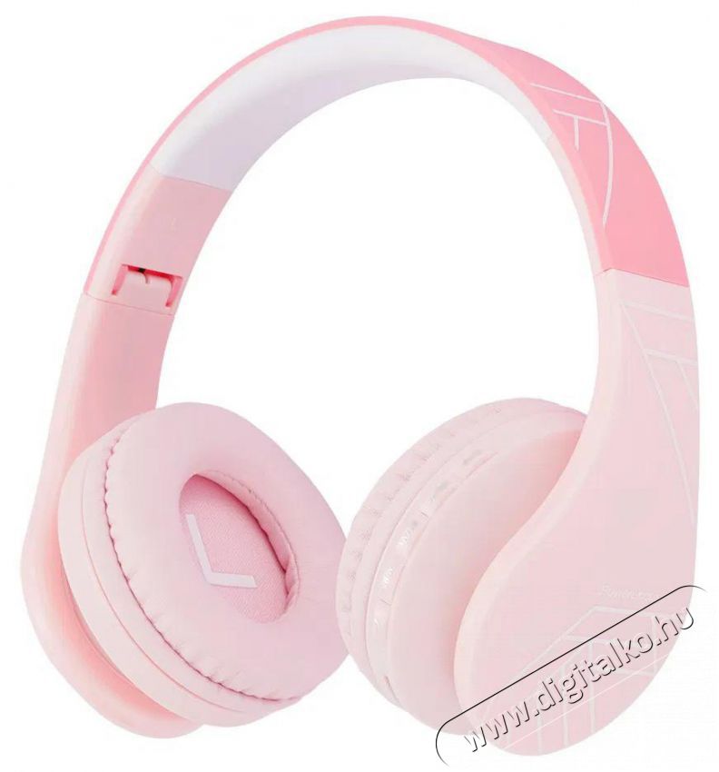 PowerLocus P1 Kids Pink Audio-Video / Hifi / Multim&eacute;dia - F&uuml;l &eacute;s Fejhallgat&oacute;k - Fejhallgat&oacute; - 510175