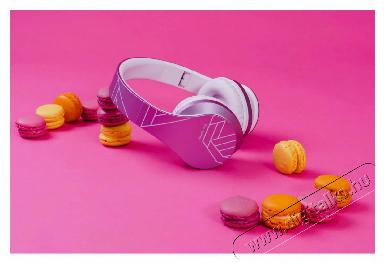 PowerLocus P2 Kids Purple/White Audio-Video / Hifi / Multim&eacute;dia - F&uuml;l &eacute;s Fejhallgat&oacute;k - Fejhallgat&oacute; - 510168