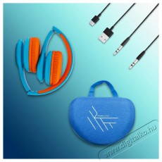 PowerLocus PLED Blue/Orange Audio-Video / Hifi / Multim&eacute;dia - F&uuml;l &eacute;s Fejhallgat&oacute;k - Fejhallgat&oacute; - 510171