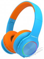 PowerLocus PLED Blue/Orange Audio-Video / Hifi / Multim&eacute;dia - F&uuml;l &eacute;s Fejhallgat&oacute;k - Fejhallgat&oacute; - 510171