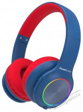 PowerLocus PLED Blue/Red Audio-Video / Hifi / Multim&eacute;dia - F&uuml;l &eacute;s Fejhallgat&oacute;k - Fejhallgat&oacute; mikrofonnal / headset - 510167