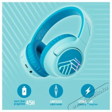 PowerLocus Bobo Blue Audio-Video / Hifi / Multim&eacute;dia - F&uuml;l &eacute;s Fejhallgat&oacute;k - Fejhallgat&oacute; - 519063