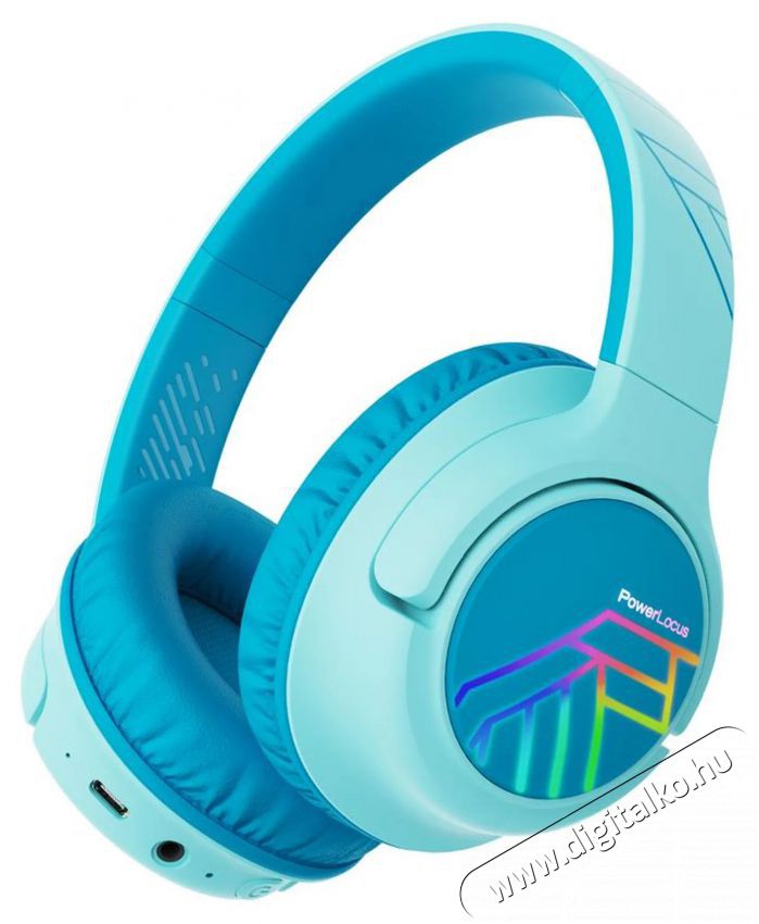 PowerLocus Bobo Blue Audio-Video / Hifi / Multim&eacute;dia - F&uuml;l &eacute;s Fejhallgat&oacute;k - Fejhallgat&oacute; - 519063