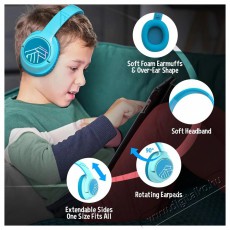 PowerLocus Bobo Blue Audio-Video / Hifi / Multim&eacute;dia - F&uuml;l &eacute;s Fejhallgat&oacute;k - Fejhallgat&oacute; - 519063