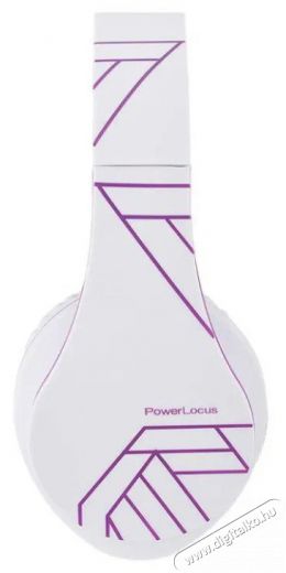PowerLocus P2 White/Violet Audio-Video / Hifi / Multim&eacute;dia - F&uuml;l &eacute;s Fejhallgat&oacute;k - Fejhallgat&oacute; mikrofonnal / headset - 519069
