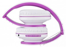 PowerLocus P2 White/Violet Audio-Video / Hifi / Multim&eacute;dia - F&uuml;l &eacute;s Fejhallgat&oacute;k - Fejhallgat&oacute; mikrofonnal / headset - 519069