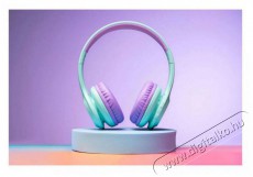 PowerLocus PLED Teal/Purple Audio-Video / Hifi / Multim&eacute;dia - F&uuml;l &eacute;s Fejhallgat&oacute;k - Fejhallgat&oacute; - 519064
