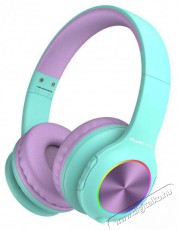PowerLocus PLED Teal/Purple Audio-Video / Hifi / Multim&eacute;dia - F&uuml;l &eacute;s Fejhallgat&oacute;k - Fejhallgat&oacute; - 519064