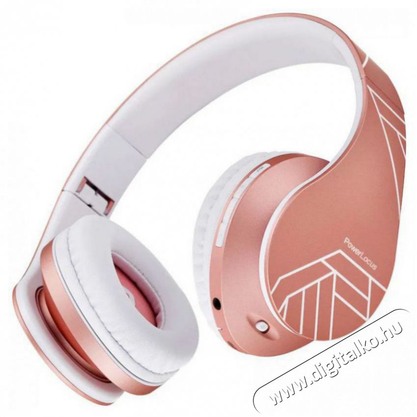 PowerLocus P2 Kids Rose Gold headset Audio-Video / Hifi / Multim&eacute;dia - F&uuml;l &eacute;s Fejhallgat&oacute;k - Fejhallgat&oacute; mikrofonnal / headset - 529030