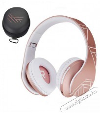 PowerLocus P2 Kids Rose Gold headset Audio-Video / Hifi / Multim&eacute;dia - F&uuml;l &eacute;s Fejhallgat&oacute;k - Fejhallgat&oacute; mikrofonnal / headset - 529030