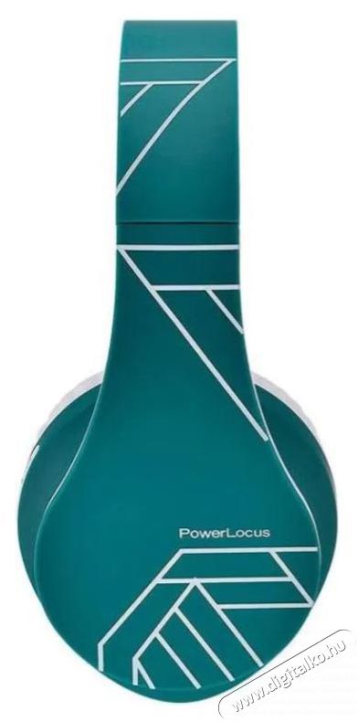 PowerLocus P2 Ocean Blue Fejhallgat&oacute; Audio-Video / Hifi / Multim&eacute;dia - F&uuml;l &eacute;s Fejhallgat&oacute;k - Fejhallgat&oacute; mikrofonnal / headset - 529898