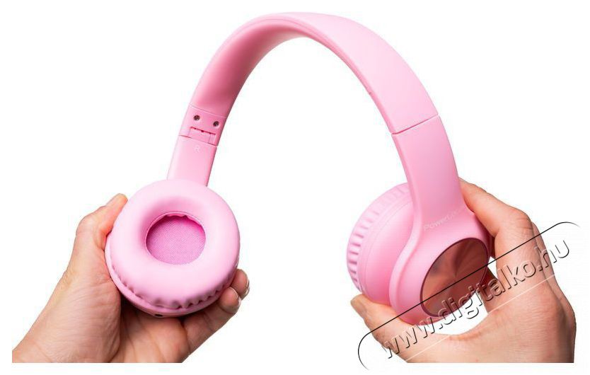 PowerLocus PLED Pink Audio-Video / Hifi / Multim&eacute;dia - F&uuml;l &eacute;s Fejhallgat&oacute;k - Fejhallgat&oacute; mikrofonnal / headset - 519061