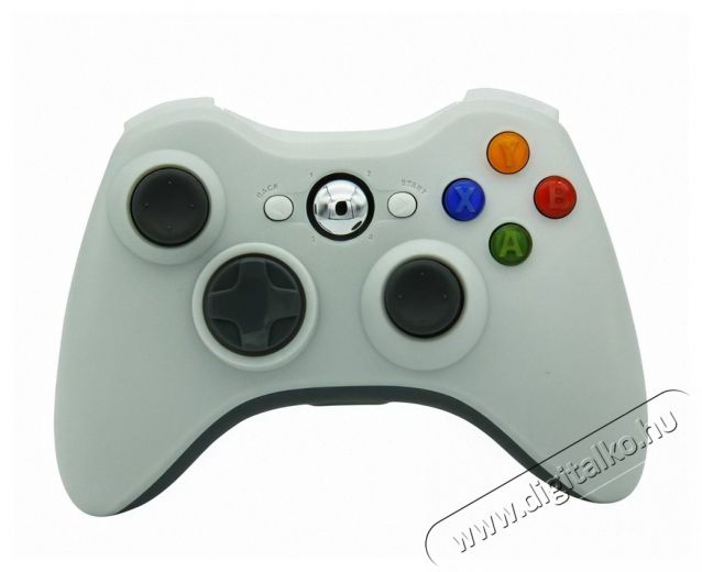 PRC vezet&eacute;k n&eacute;lk&uuml;li Xbox 360/PC USB adapterrel feh&eacute;r kontroller Iroda &eacute;s sz&aacute;m&iacute;t&aacute;stechnika - J&aacute;t&eacute;k konzol - Kontroller - 389530