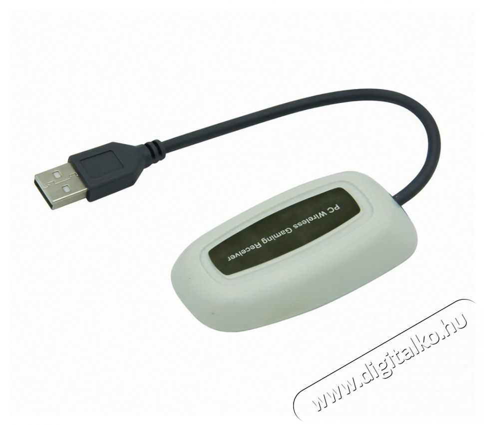 PRC vezet&eacute;k n&eacute;lk&uuml;li Xbox 360/PC USB adapterrel feh&eacute;r kontroller Iroda &eacute;s sz&aacute;m&iacute;t&aacute;stechnika - J&aacute;t&eacute;k konzol - Kontroller - 389530
