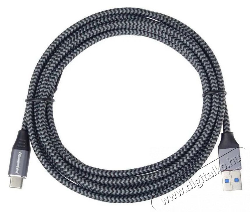 PremiumCord USB-C to USB 3.0 A (USB 3.2 generation 1, 3A, 5Gbit/s) 3m Tv kieg&eacute;sz&iacute;tők - K&aacute;bel / csatlakoz&oacute; - USB k&aacute;bel - 503391
