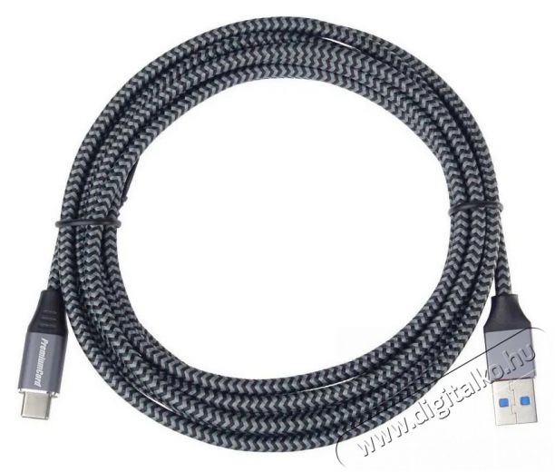 PremiumCord USB-C to USB 3.0 A (USB 3.2 generation 1, 3A, 5Gbit/s) 3m Tv kieg&eacute;sz&iacute;tők - K&aacute;bel / csatlakoz&oacute; - USB k&aacute;bel - 503391