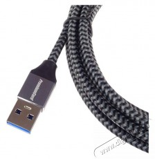 PremiumCord USB-C to USB 3.0 A (USB 3.2 generation 1, 3A, 5Gbit/s) 3m Tv kieg&eacute;sz&iacute;tők - K&aacute;bel / csatlakoz&oacute; - USB k&aacute;bel - 503391