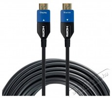 PremiumCord Ultra High Speed HDMI 2.1 AOC sz&aacute;loptikai k&aacute;bel 8K 60Hz, aranyozott csatlakoz&oacute;k 30 m videok&aacute;bel 30m Tv kieg&eacute;sz&iacute;tők - K&aacute;bel / csatlakoz&oacute; - Hdmi k&aacute;bel - 532095