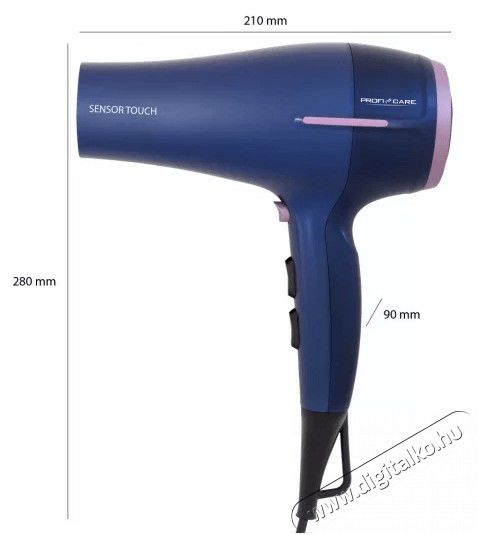 ProfiCare PC-HTD 3030 Sensor Touch Hajsz&aacute;r&iacute;t&oacute; Sz&eacute;ps&eacute;g&aacute;pol&aacute;s / Eg&eacute;szs&eacute;g - Haj&aacute;pol&aacute;s - Hajsz&aacute;r&iacute;t&oacute; - 363815