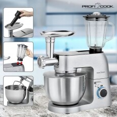 Proficook PC-KM 1189 Konyhai robotg&eacute;p Konyhai term&eacute;kek - Konyhai kisg&eacute;p (elők&eacute;sz&iacute;t&eacute;s / feldolgoz&aacute;s) - Konyhai robotg&eacute;p - 359617