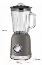 Proficook PC-UM 1195 turmixg&eacute;p - antracit Konyhai term&eacute;kek - Konyhai kisg&eacute;p (elők&eacute;sz&iacute;t&eacute;s / feldolgoz&aacute;s) - Turmixg&eacute;p - 364178