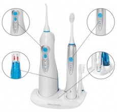 ProfiCare PC-DC 3031 Fogtisztító készlet - fehér Szépségápolás / Egészség - Száj / fog ápolás - Elektromos fogkefe - 360559