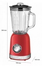 Proficook PC-UM 1195 turmixg&eacute;p - piros Konyhai term&eacute;kek - Konyhai kisg&eacute;p (elők&eacute;sz&iacute;t&eacute;s / feldolgoz&aacute;s) - Turmixg&eacute;p - 364177