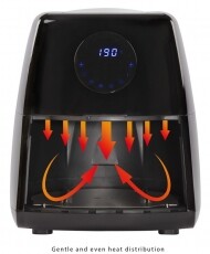 Proficook PC-FR 1147 H l&eacute;gkever&eacute;ses s&uuml;tő Konyhai term&eacute;kek - Konyhai kisg&eacute;p (s&uuml;t&eacute;s / főz&eacute;s / hűt&eacute;s / &eacute;telk&eacute;sz&iacute;t&eacute;s) - L&eacute;gkever&eacute;ses főzőg&eacute;p / elektromos kukta / multifunkci&oacute;s s&uuml;tő - 347995