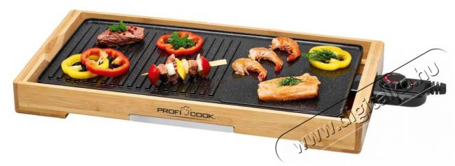 Proficook PC-TYG 1143 teppanyaki grill Konyhai term&eacute;kek - Konyhai kisg&eacute;p (s&uuml;t&eacute;s / főz&eacute;s / hűt&eacute;s / &eacute;telk&eacute;sz&iacute;t&eacute;s) - Kontakt grill s&uuml;tő / s&uuml;tőlap - 360094