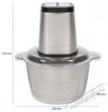 Proficook PC-MZ 1227 inox apr&iacute;t&oacute; Konyhai term&eacute;kek - Konyhai kisg&eacute;p (elők&eacute;sz&iacute;t&eacute;s / feldolgoz&aacute;s) - Apr&iacute;t&oacute; / dar&aacute;l&oacute; - 410271