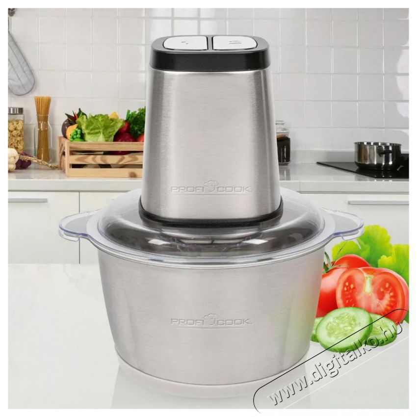 Proficook PC-MZ 1227 inox apr&iacute;t&oacute; Konyhai term&eacute;kek - Konyhai kisg&eacute;p (elők&eacute;sz&iacute;t&eacute;s / feldolgoz&aacute;s) - Apr&iacute;t&oacute; / dar&aacute;l&oacute; - 410271