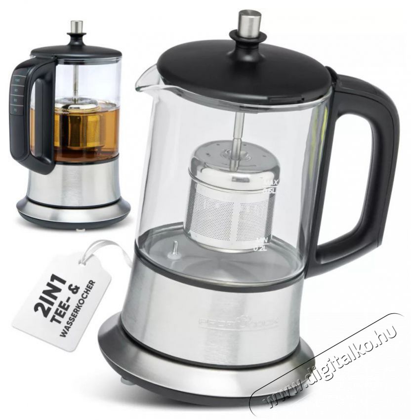 Proficook PC-TK 1165 inox v&iacute;zforral&oacute; Konyhai term&eacute;kek - V&iacute;zforral&oacute; / teafőző - 495584