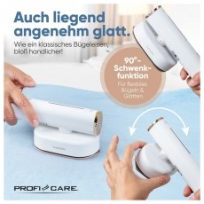 ProfiCare PC-DG 3124 feh&eacute;r-r&oacute;zsasz&iacute;n Gőz&ouml;lő H&aacute;ztart&aacute;s / Otthon / K&uuml;lt&eacute;r - Vasal&oacute; - Vasal&oacute; - 531153