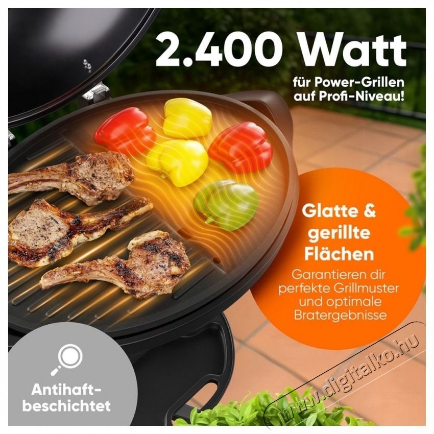 Proficook PC-BQS 1303 fekete Barbeque &aacute;ll&oacute;grill H&aacute;ztart&aacute;s / Otthon / K&uuml;lt&eacute;r - K&uuml;lt&eacute;r / kerti term&eacute;k / grill - Kerti grill - 531154