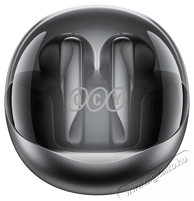 QCY Alibuds Clear Black Audio-Video / Hifi / Multim&eacute;dia - F&uuml;l &eacute;s Fejhallgat&oacute;k - F&uuml;lhallgat&oacute; - 510178
