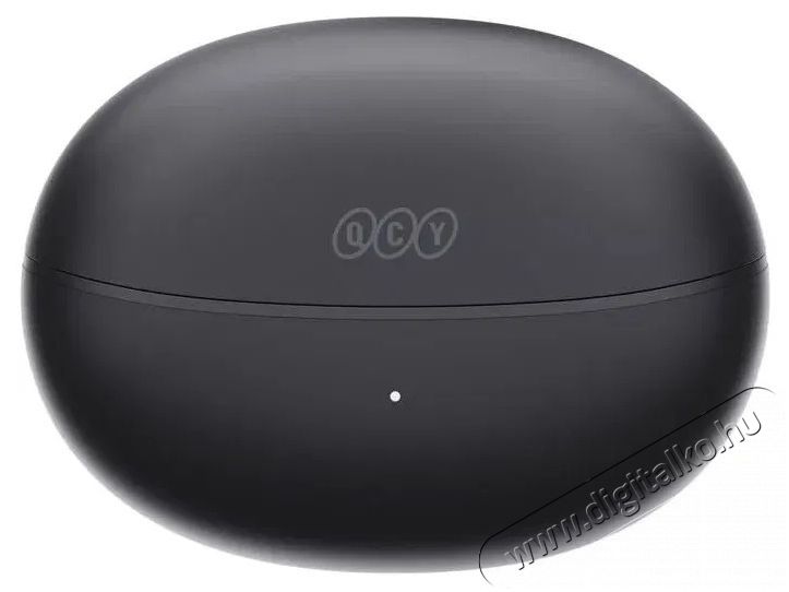 QCY QT33 AilyBuds Clear Black Audio-Video / Hifi / Multim&eacute;dia - F&uuml;l &eacute;s Fejhallgat&oacute;k - F&uuml;lhallgat&oacute; mikrofonnal / headset - 510185