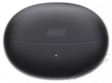 QCY QT33 AilyBuds Clear Black Audio-Video / Hifi / Multim&eacute;dia - F&uuml;l &eacute;s Fejhallgat&oacute;k - F&uuml;lhallgat&oacute; mikrofonnal / headset - 510185