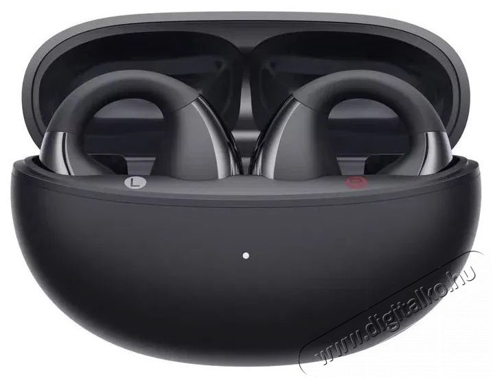 QCY QT33 AilyBuds Clear Black Audio-Video / Hifi / Multim&eacute;dia - F&uuml;l &eacute;s Fejhallgat&oacute;k - F&uuml;lhallgat&oacute; mikrofonnal / headset - 510185