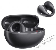 QCY QT33 AilyBuds Clear Black Audio-Video / Hifi / Multim&eacute;dia - F&uuml;l &eacute;s Fejhallgat&oacute;k - F&uuml;lhallgat&oacute; mikrofonnal / headset - 510185