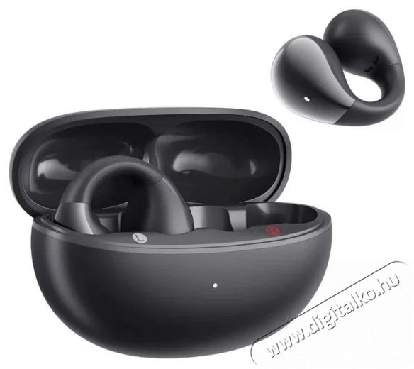 QCY QT33 AilyBuds Clear Black Audio-Video / Hifi / Multim&eacute;dia - F&uuml;l &eacute;s Fejhallgat&oacute;k - F&uuml;lhallgat&oacute; mikrofonnal / headset - 510185