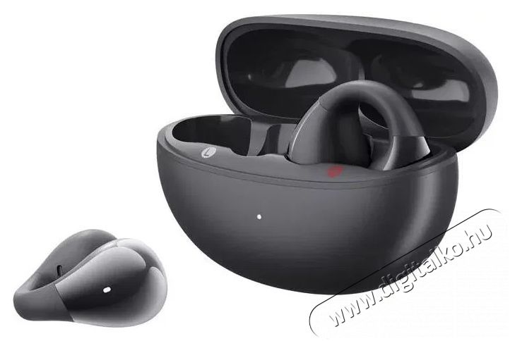 QCY QT33 AilyBuds Clear Black Audio-Video / Hifi / Multim&eacute;dia - F&uuml;l &eacute;s Fejhallgat&oacute;k - F&uuml;lhallgat&oacute; mikrofonnal / headset - 510185