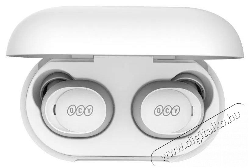QCY T27 White Audio-Video / Hifi / Multim&eacute;dia - F&uuml;l &eacute;s Fejhallgat&oacute;k - F&uuml;lhallgat&oacute; - 510186